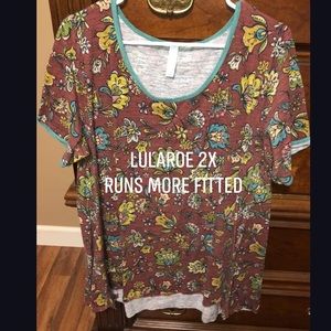 Lularoe 2X Perfect Tee